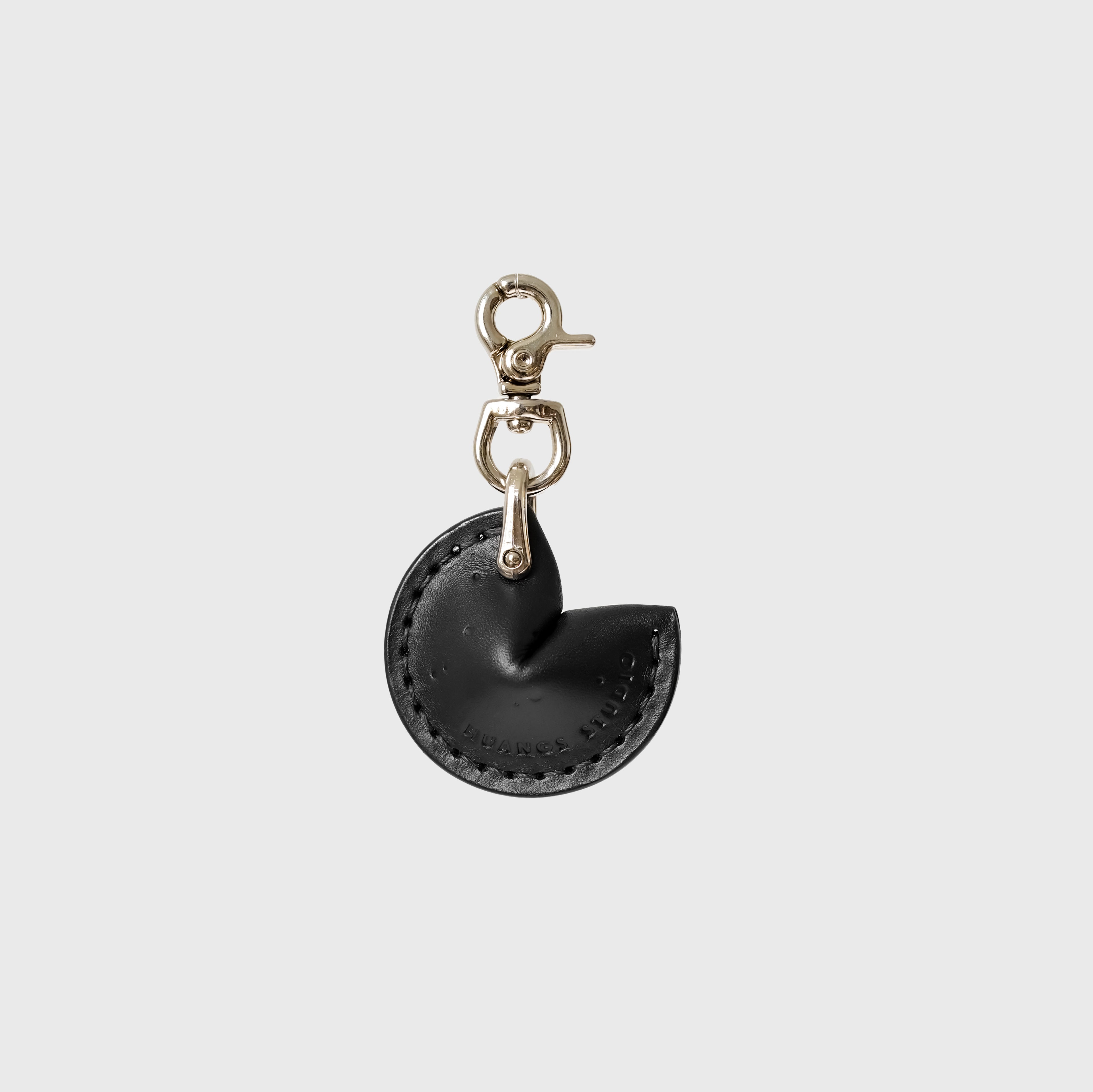 牛皮小幸運餅乾 S Leather Fortune Cookie Charm S
