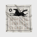 🧡 馬年年曆絲巾- 米色 | Year of the Horse Calendar Scarf - Beige HUANGS STUDIO