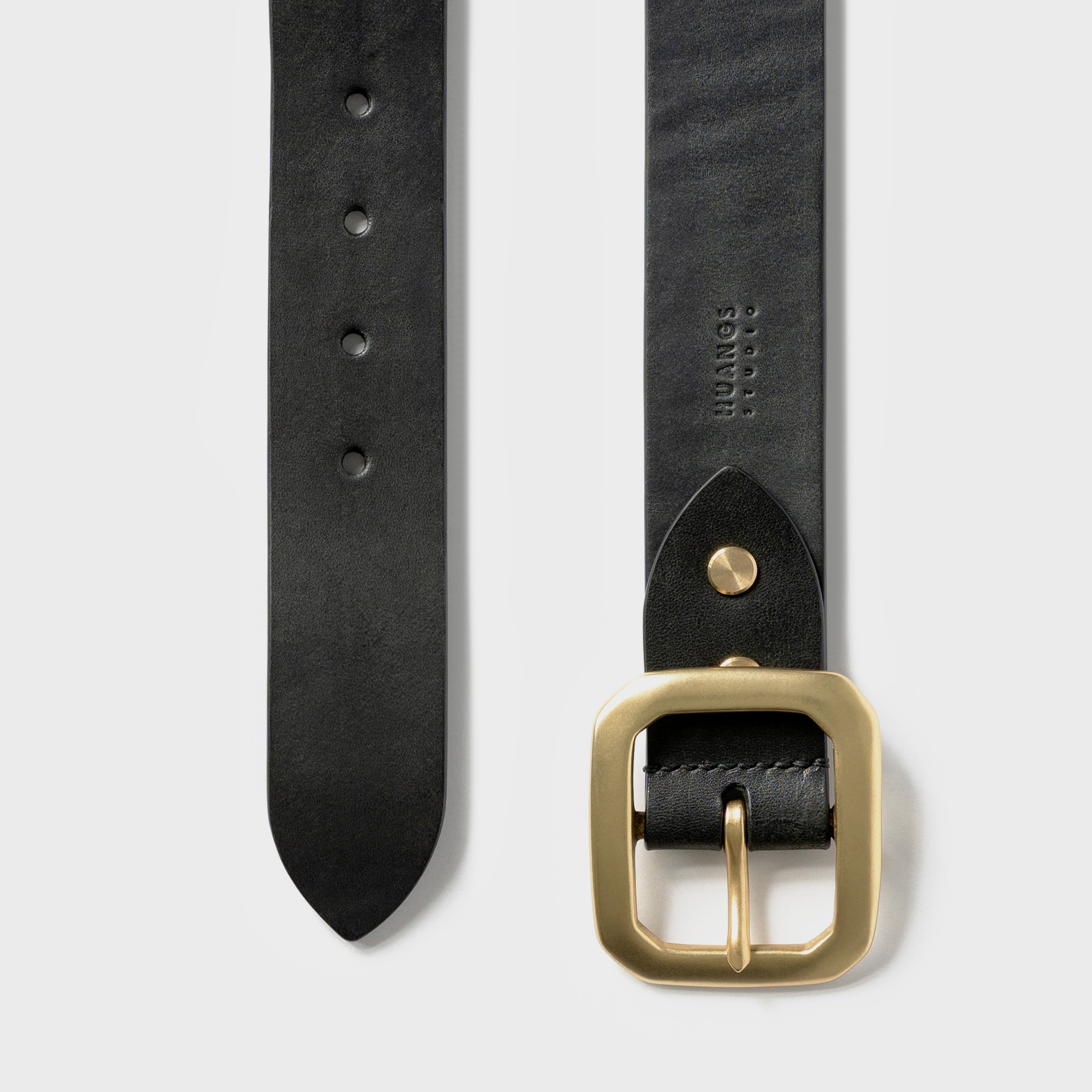 日字皮帶 LEATHER BELT