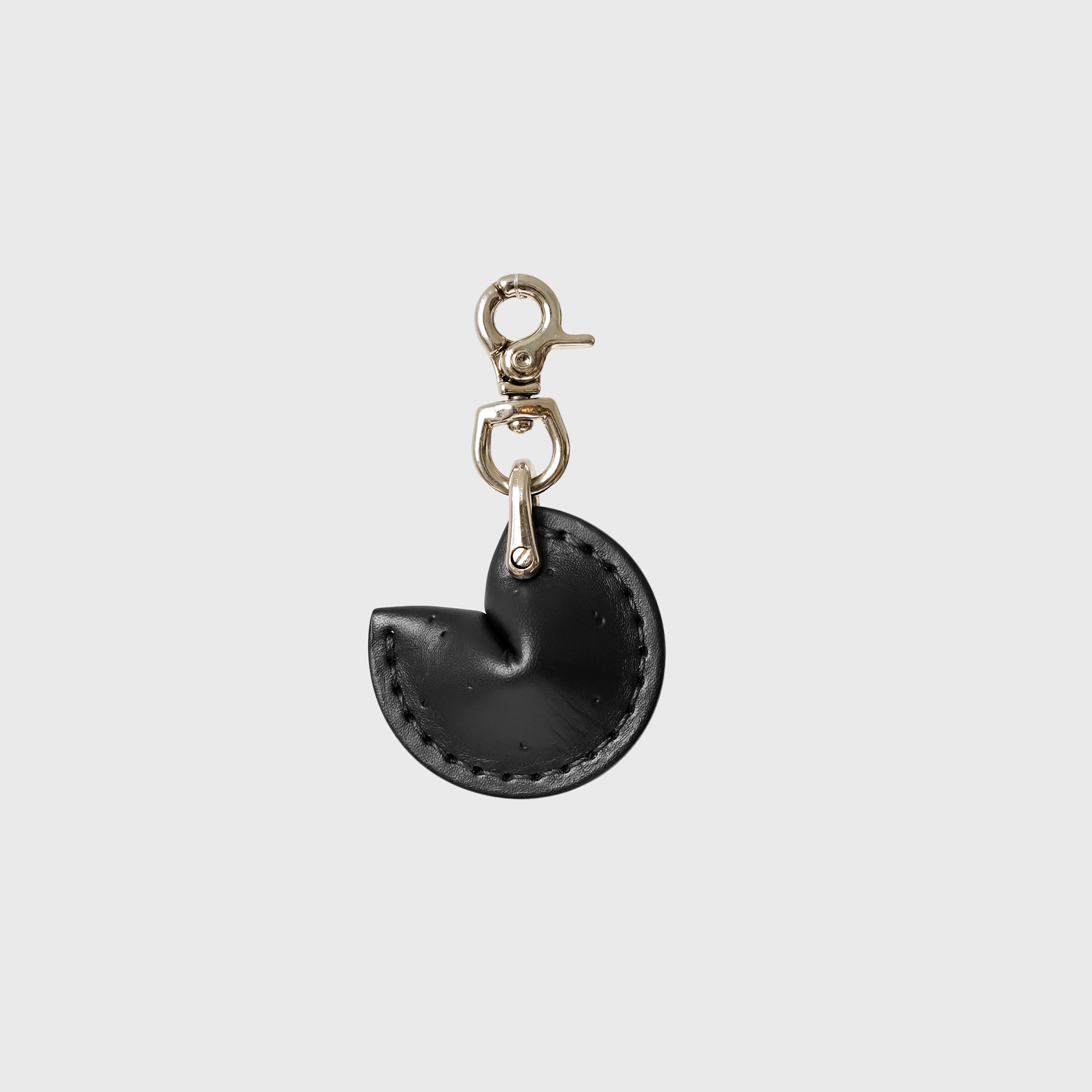 牛皮小幸運餅乾 S Leather Fortune Cookie Charm S