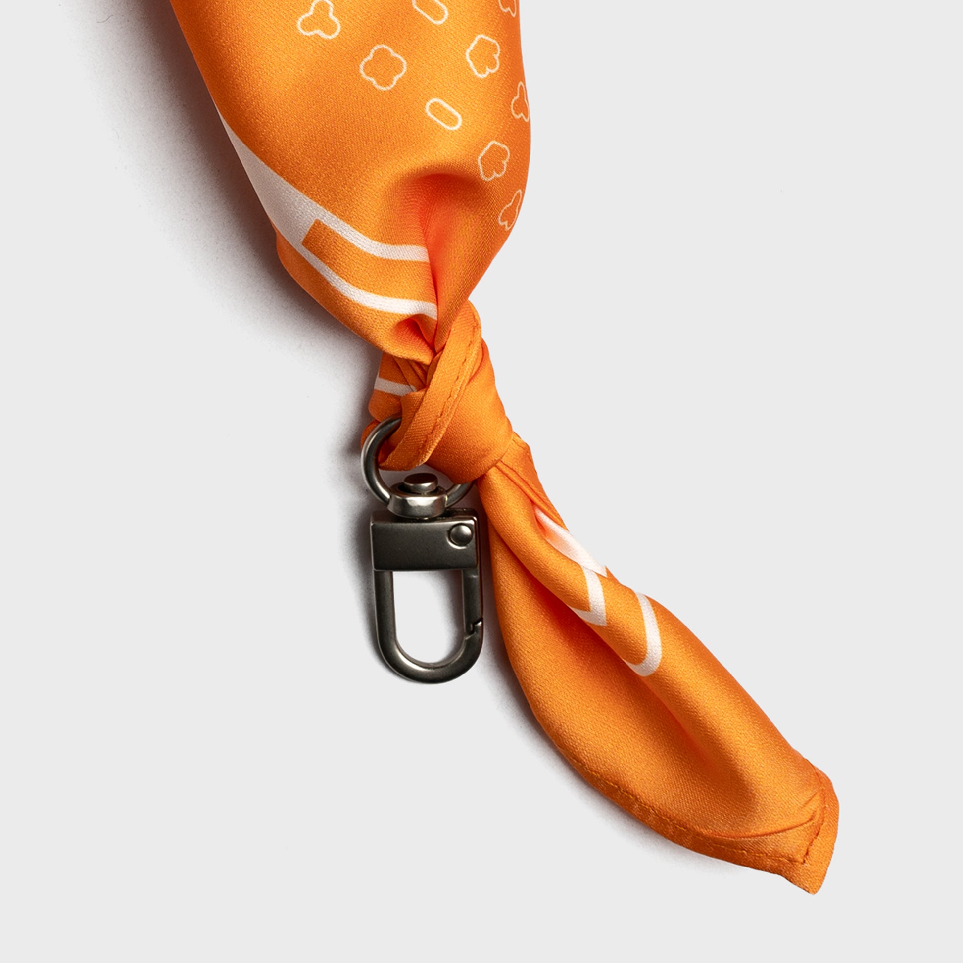 Orange Mei Mei & Chaibao Scarf Bag Strap 橘色柴咩柴寶絲巾背帶