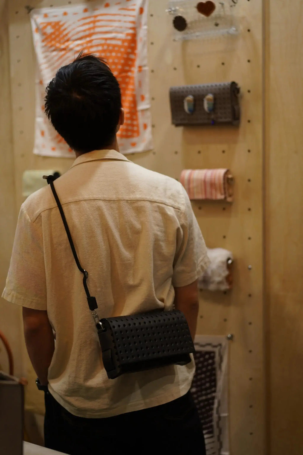 DONDON BAG 洞洞包 M  X1 ＋毛料外皮 X1 限定組合 HUANGS STUDIO