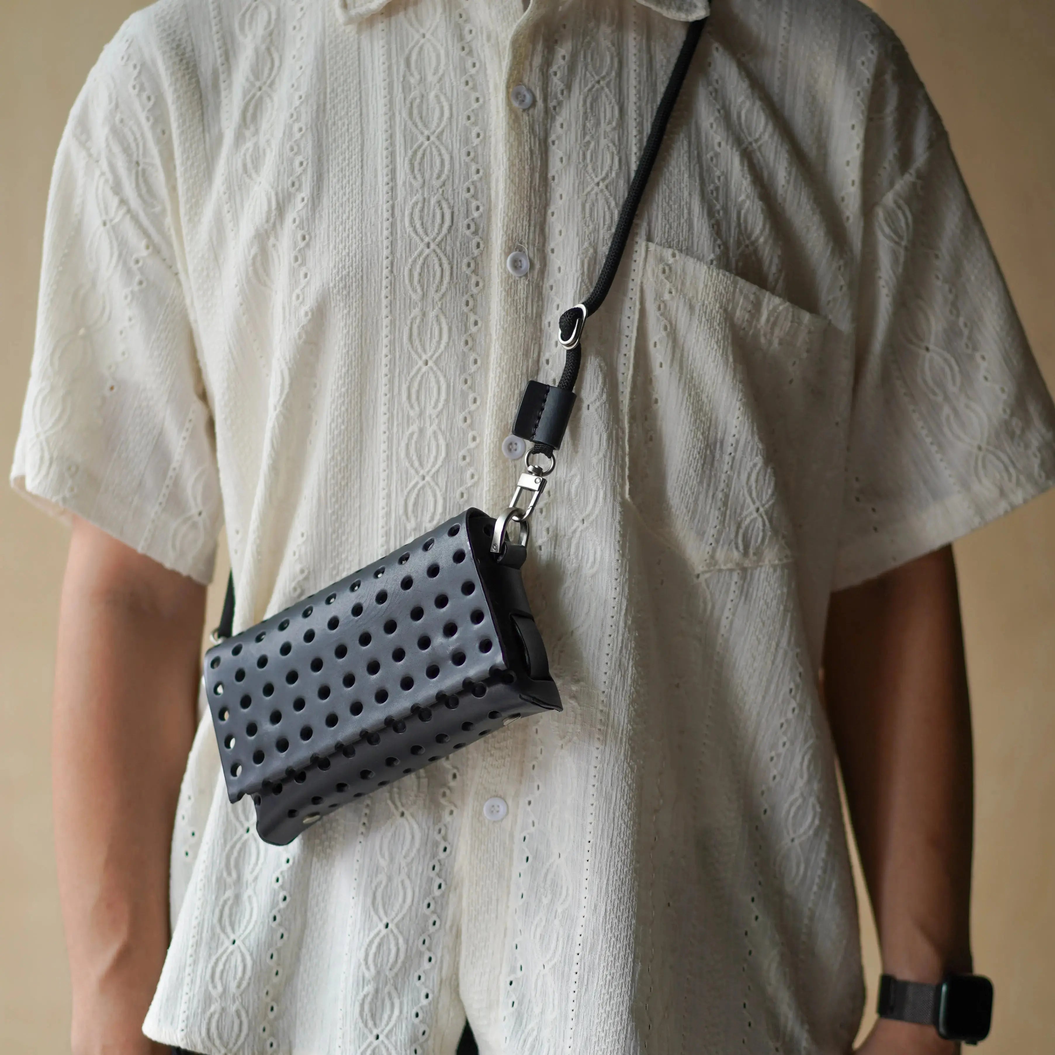 DONDON BAG 洞洞包 S X1＋毛料外皮 X1 限定組合 HUANGS STUDIO