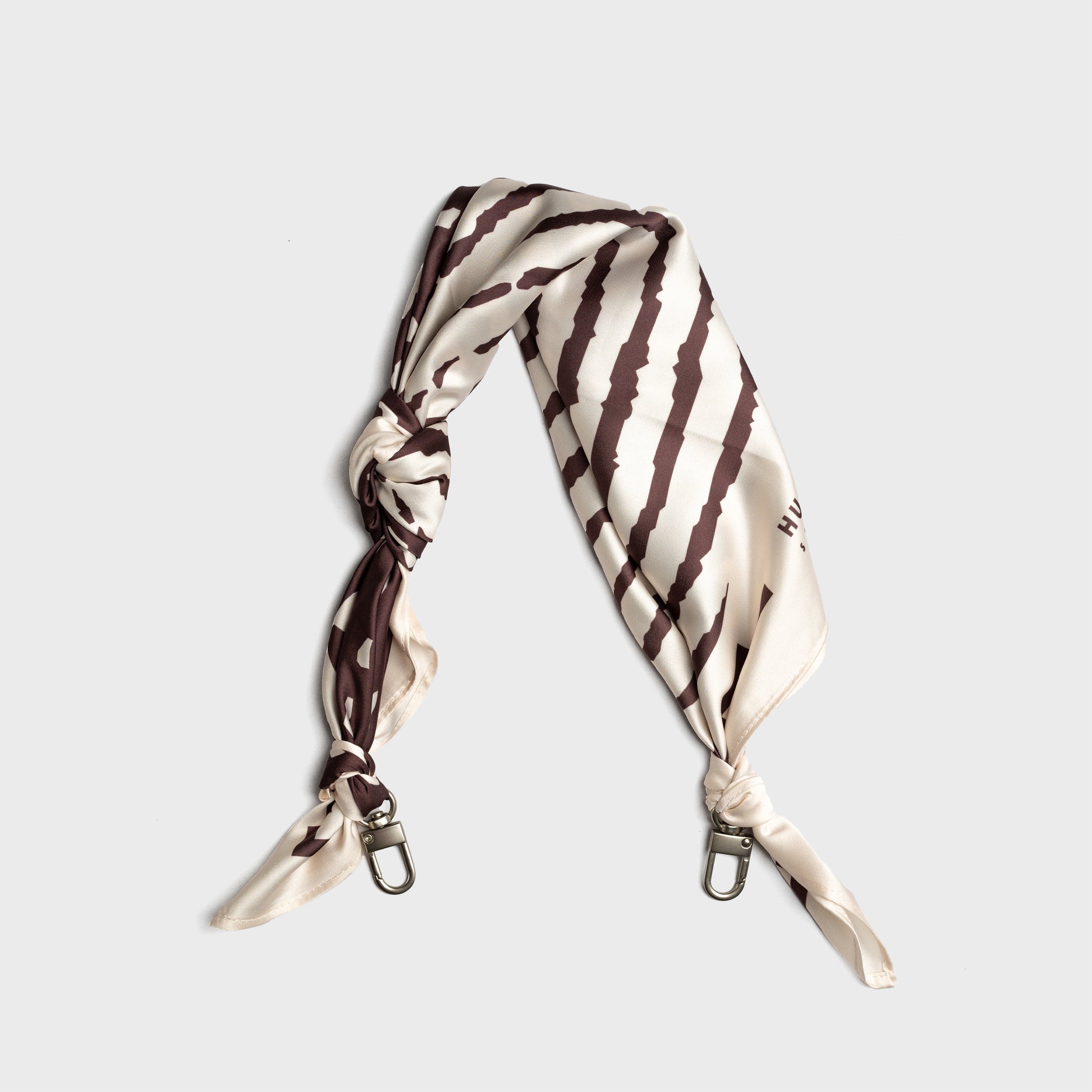 Brown Chaibao Scarf Bag Strap 咖色柴寶絲巾背帶