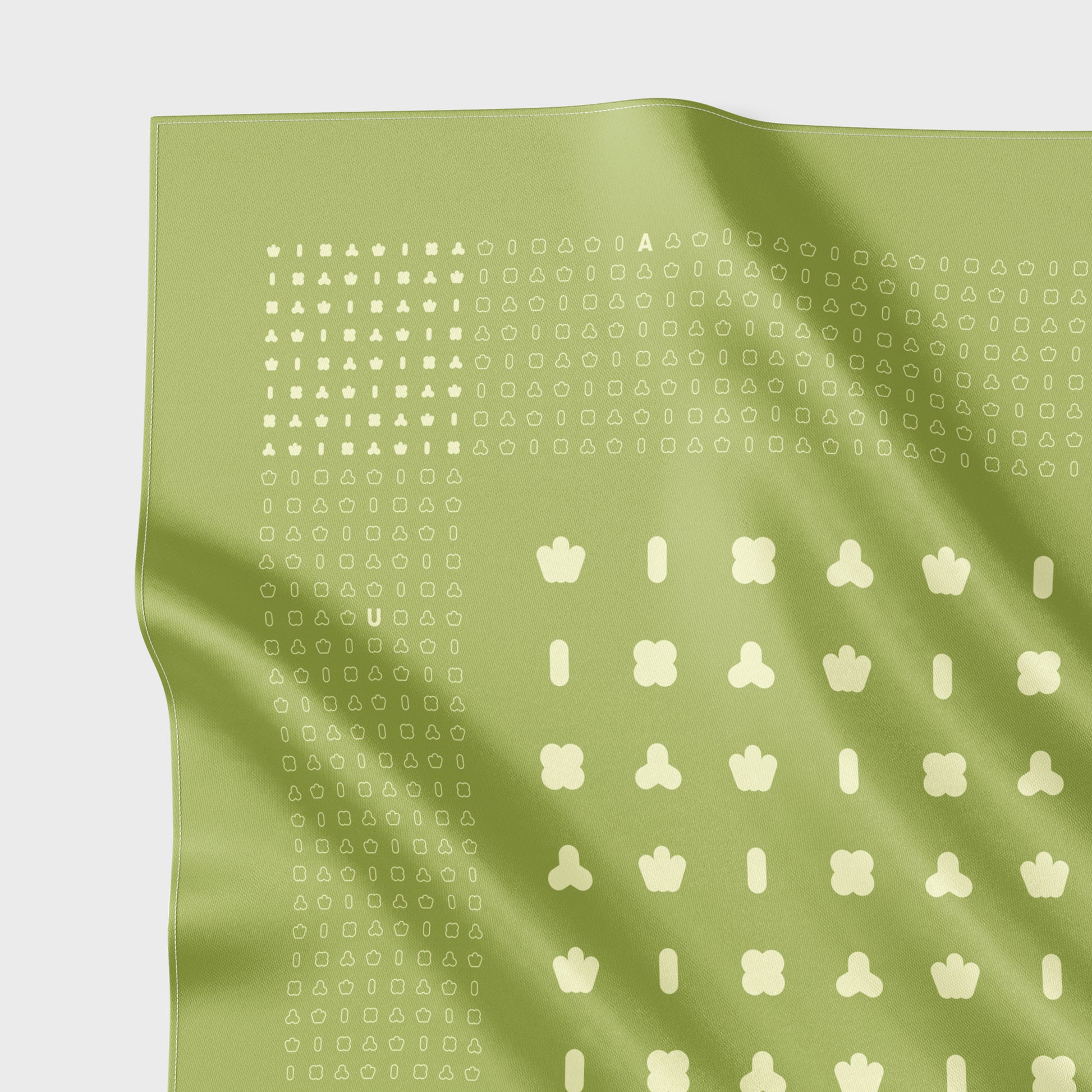 Green Logo Scarf Bag Strap 綠色 LOGO 絲巾背帶