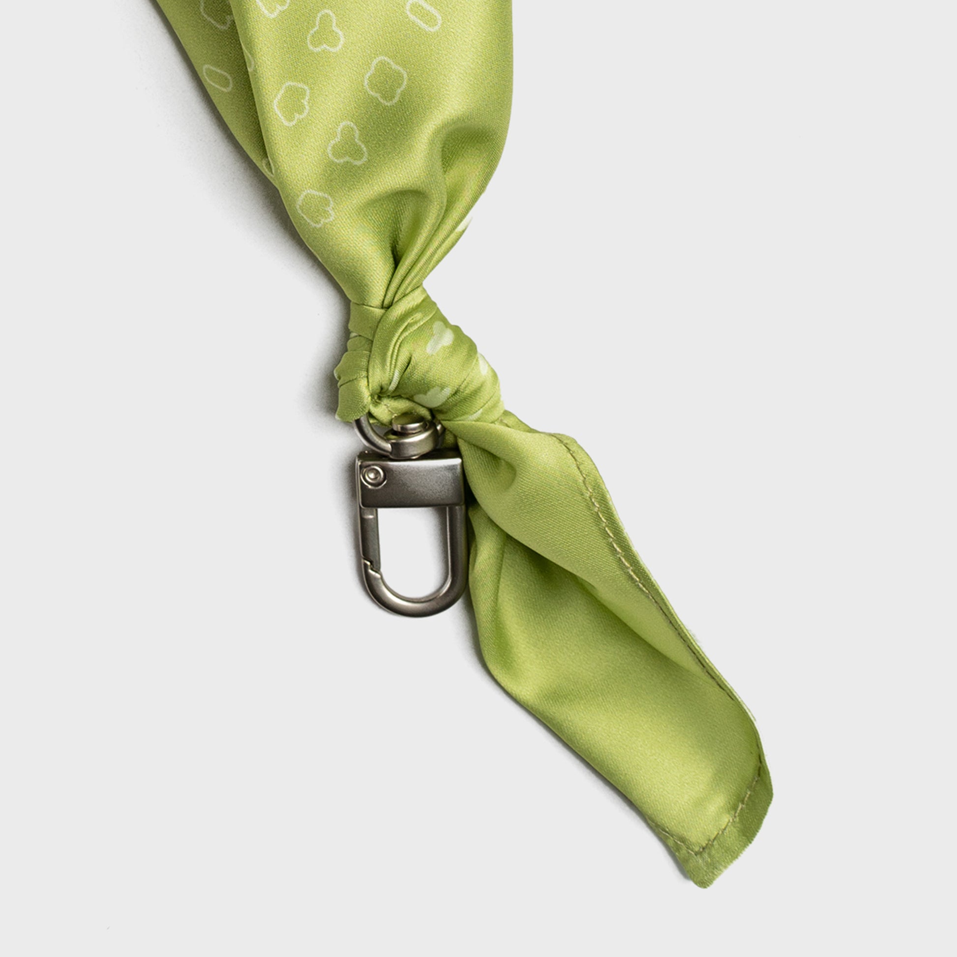 Green Logo Scarf Bag Strap 綠色 LOGO 絲巾背帶