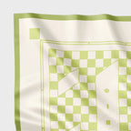 Green Cutter Scarf Bag Strap 綠色美工刀絲巾背帶 HUANGS STUDIO