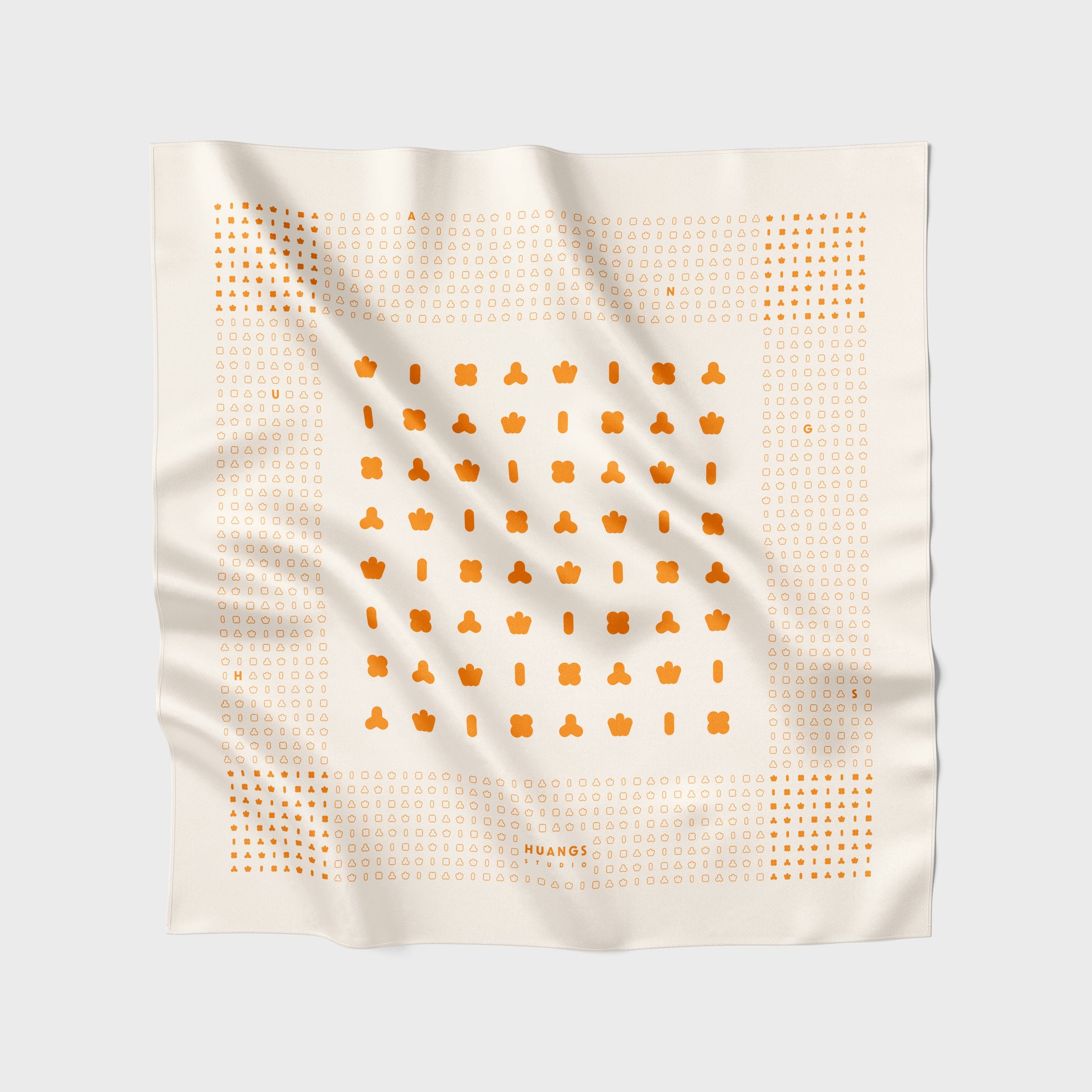 Orange Logo Scarf Bag Strap 橘色 LOGO 絲巾背帶