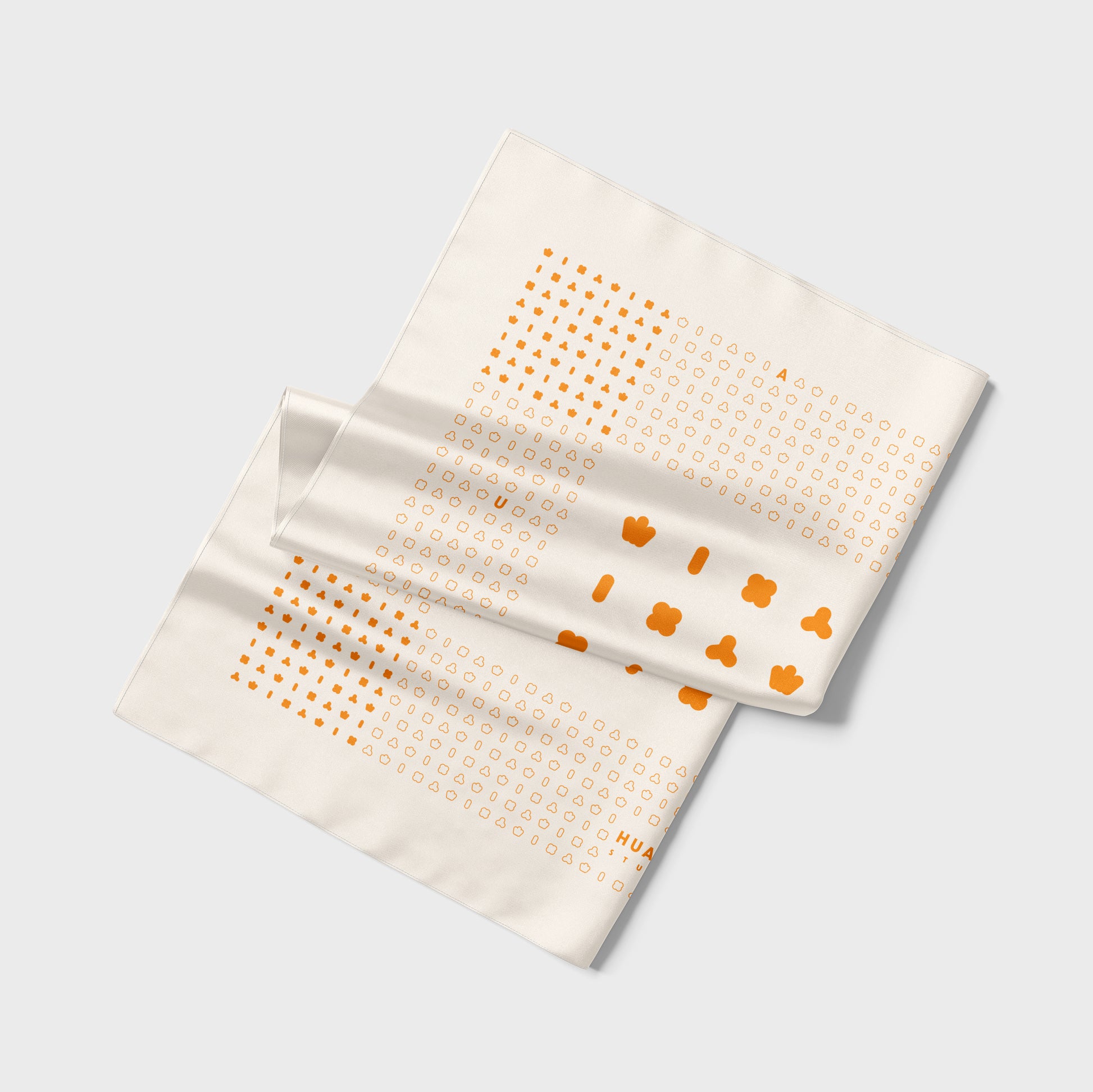 Orange Logo Scarf Bag Strap 橘色 LOGO 絲巾背帶