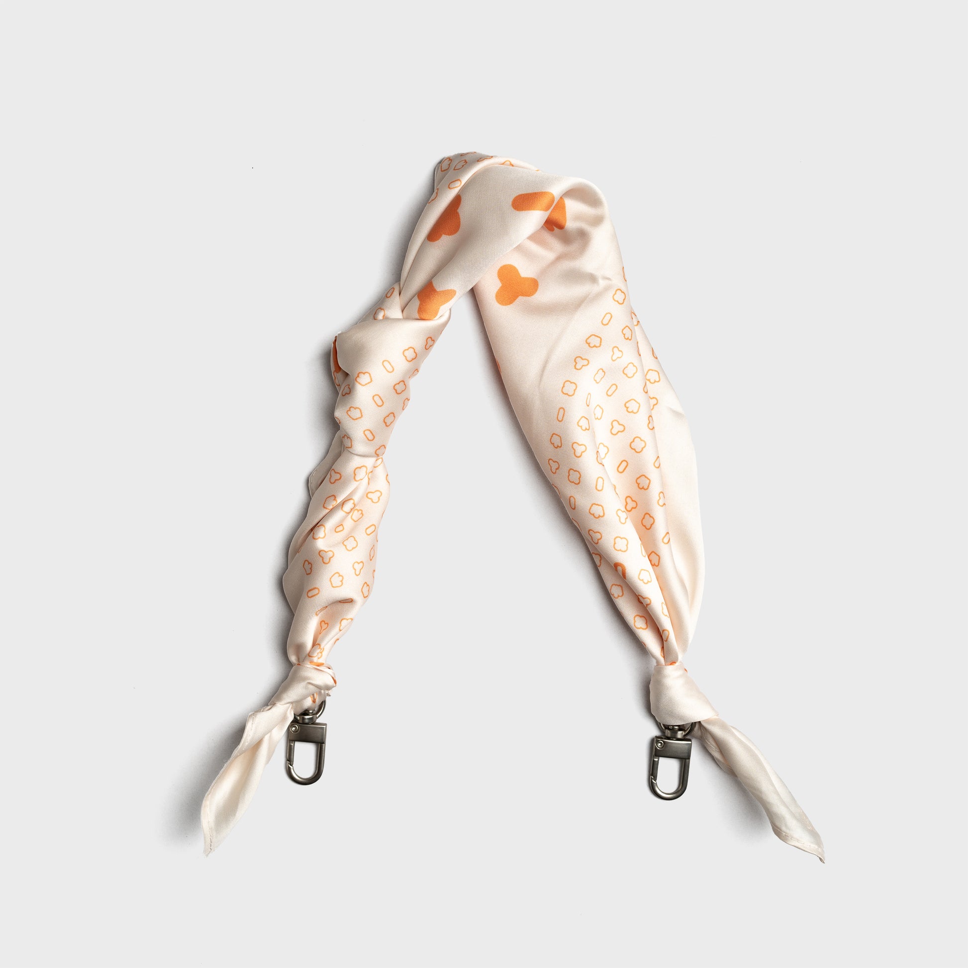 Orange Logo Scarf Bag Strap 橘色 LOGO 絲巾背帶