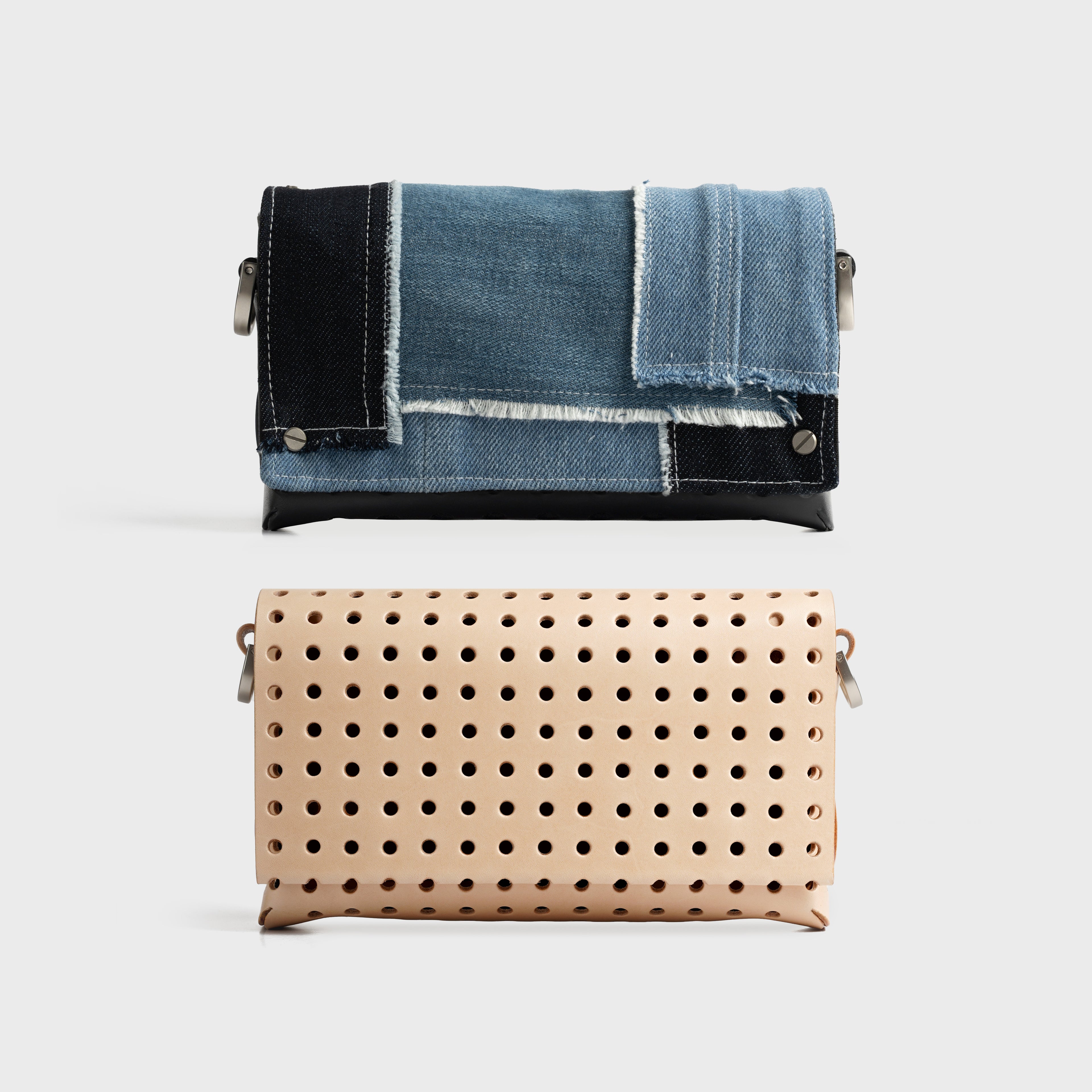 DONDON BAG 洞洞包 M X1 ＋ 牛仔外皮 X1 限定組合