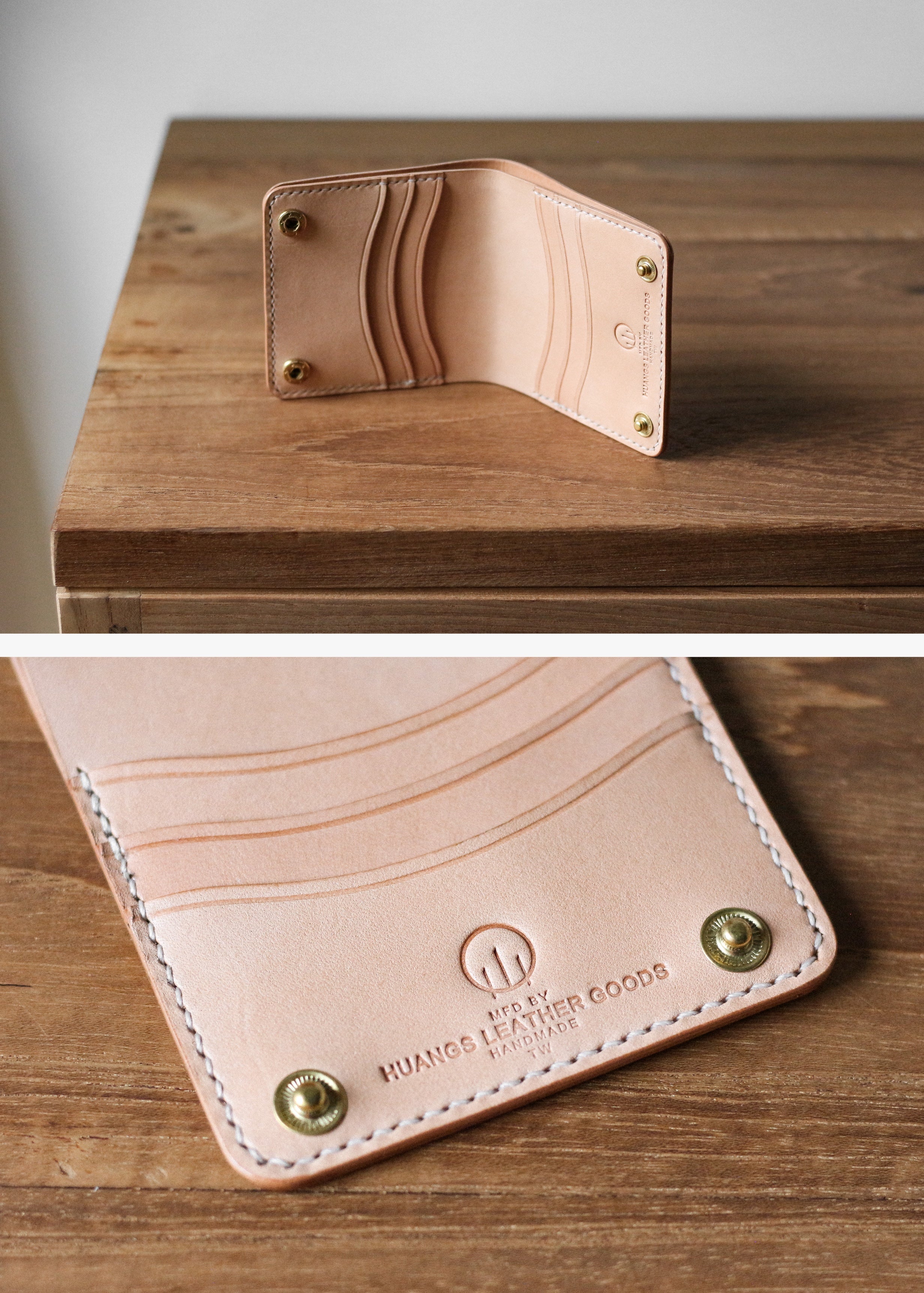 皮夾 BUTTON WALLET - HUANGS
