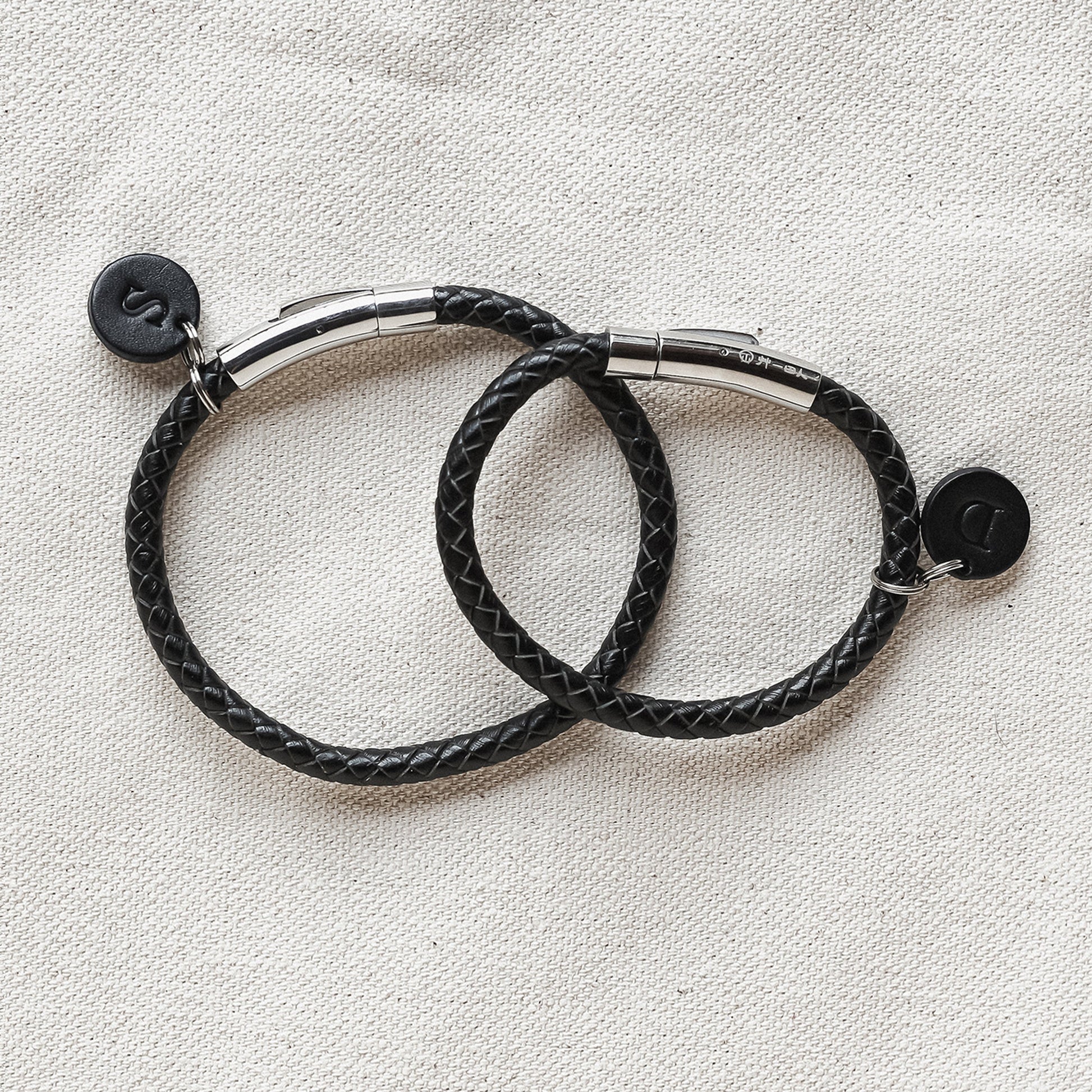 編織手環吊牌組合 WOVEN 5+5mm BRACELETS - HUANGS
