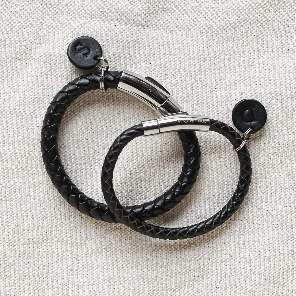 編織手環吊牌組合 WOVEN 8+5mm BRACELETS WITH TAG - HUANGS