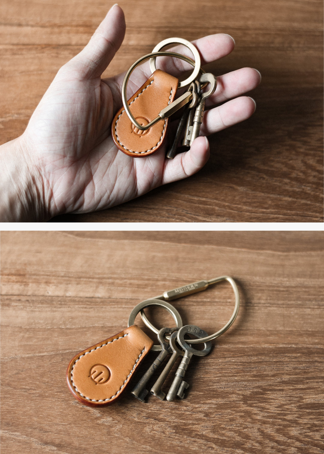 鑰匙圈&黃銅D環組合 KEY RING SET - HUANGS