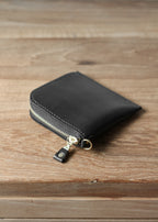 方形拉鍊皮夾 SQUARE ZIPPER WALLET - HUANGS