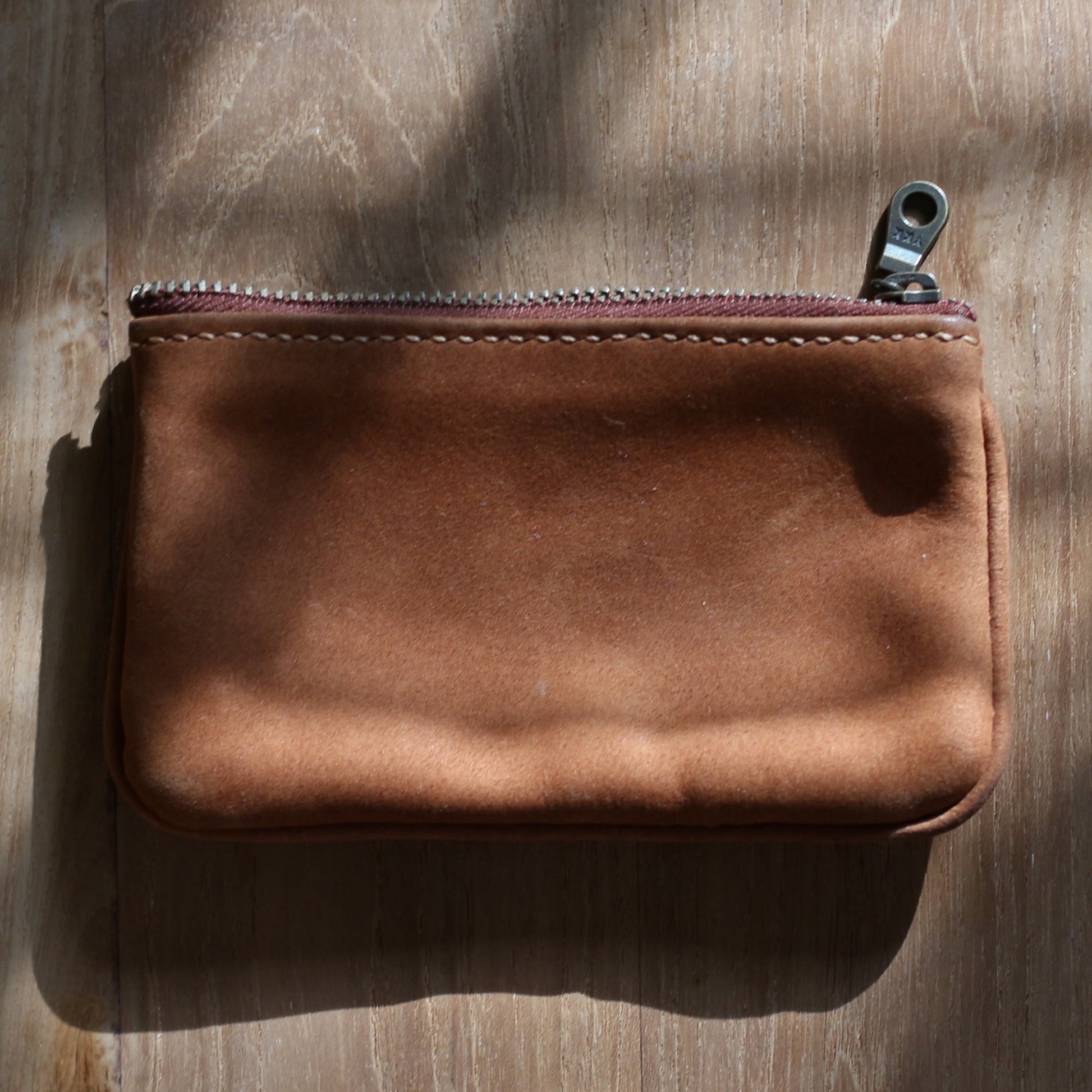 拉鍊麂皮小包 ZIPPER POUCH - HUANGS
