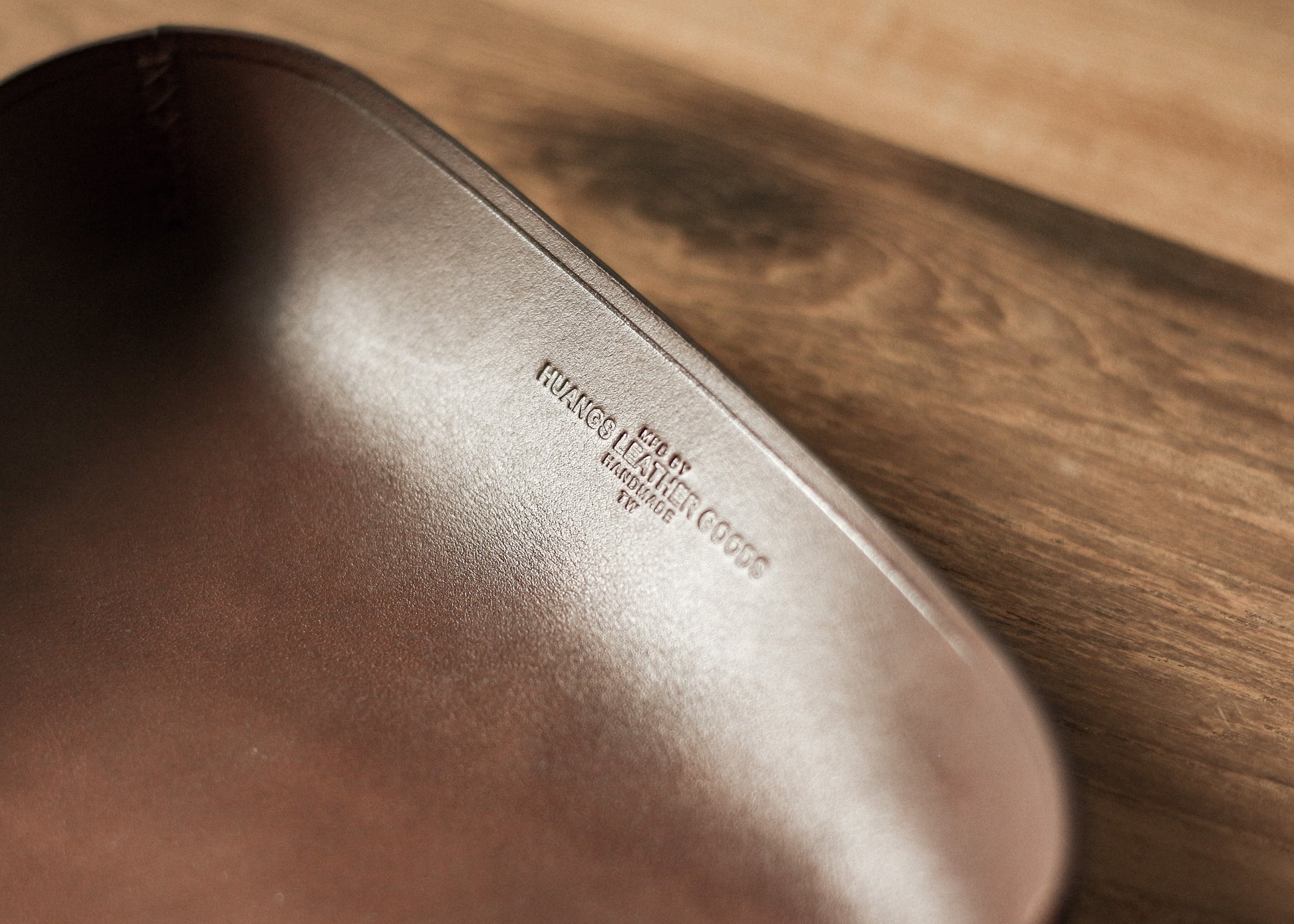 皮革製物盤 LEATHER VALET TRAY - HUANGS